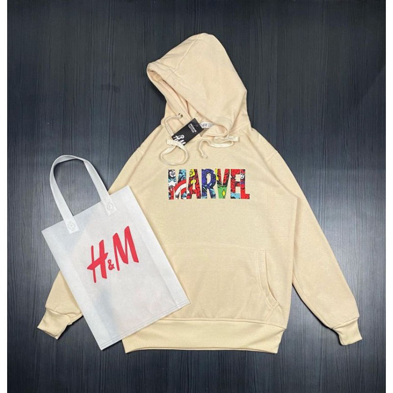 INDO - Jaket NASA H*M Marvel Spiderman No Way Home | Sweater Hoodie Nasa Tebal Putih