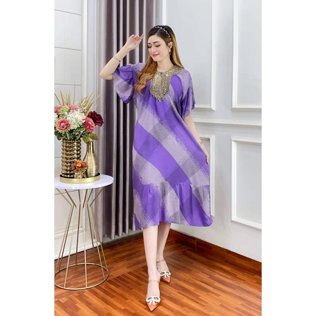 Daster Sultan Jumbo LD 120 Bahan Rayon Premium