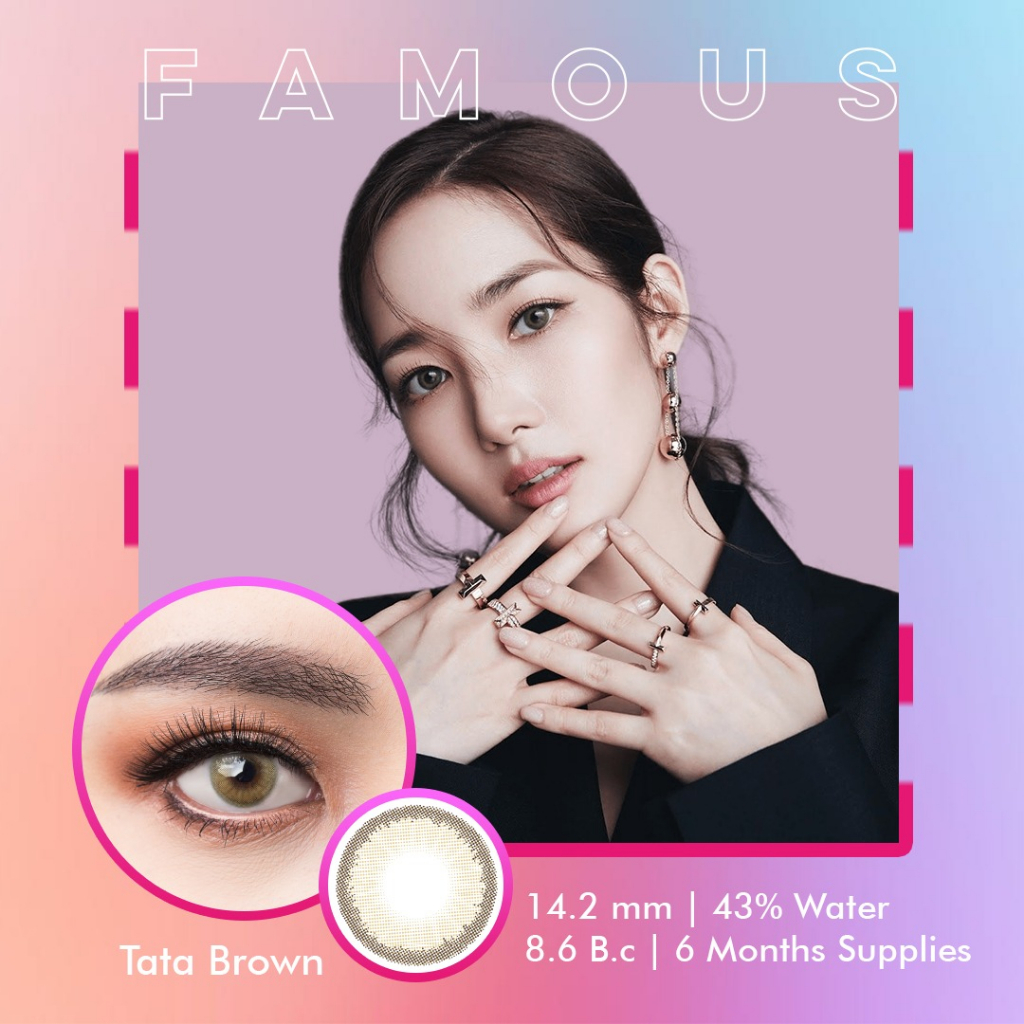 Famous With Biomoist Tata Brown Monthly Softlens Warna