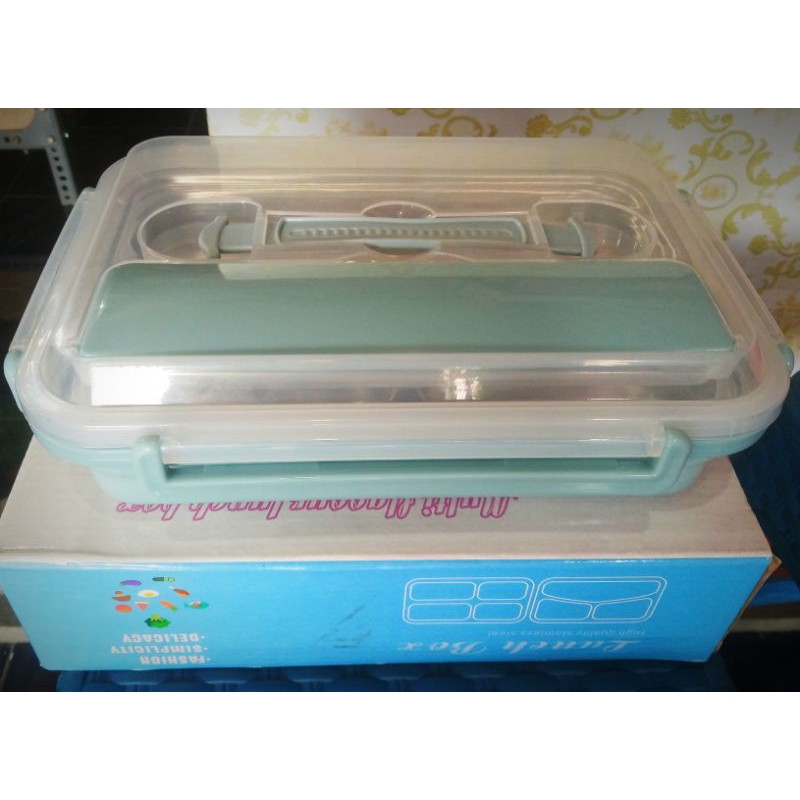kotak makan stanlist steel lunch box
