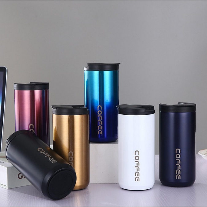 Termos Coffe Mug Sus-304 500ml / Termos Coffee Travel Mug / Coffee Cup Vacuum Insulated 500ml / Tumbler Minum Kopi Tahan Panas 24 Jam