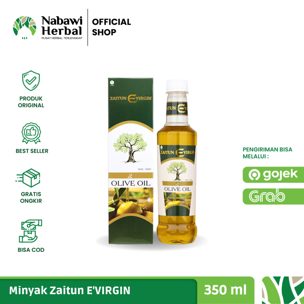 

Minyak Zaitun Asli Extra Virgin Oil EVirgin E'Virgin 350ml