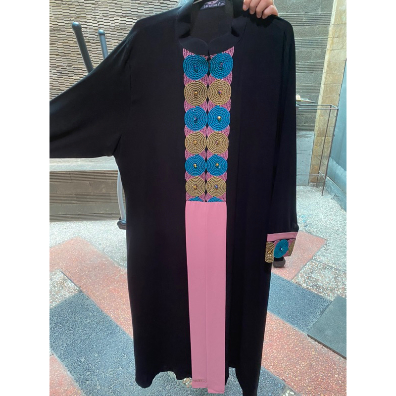 [PRELOVED LIKE NEW] ABAYA GAMIS BY HIKMAT
