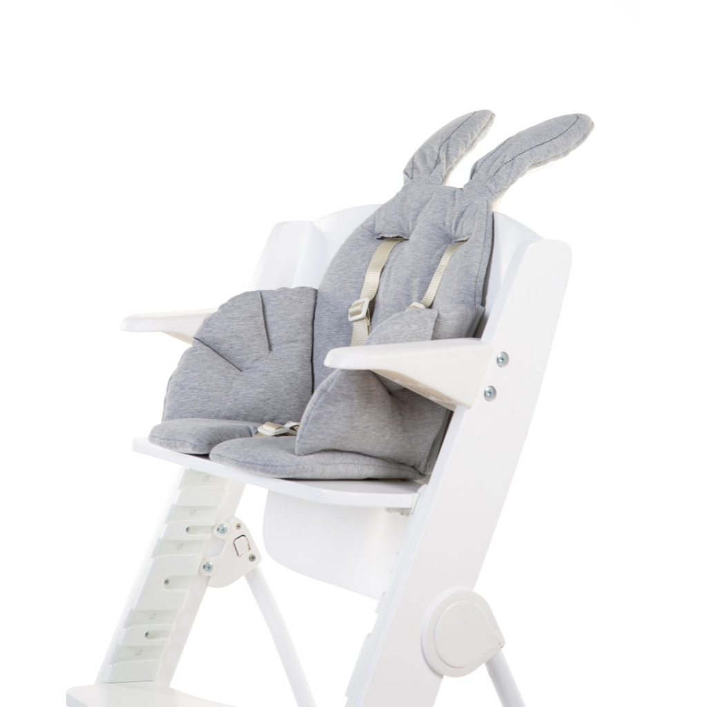 CHILDHOME RABBIT CUSHION JERSEY GREY