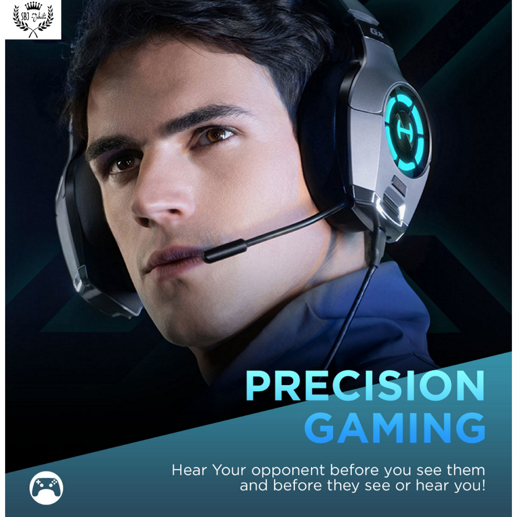 Headphone Hecate GX Gaming Headset Headphone HiFi HD Audio Dual Mic ENC Hecate by Edifier