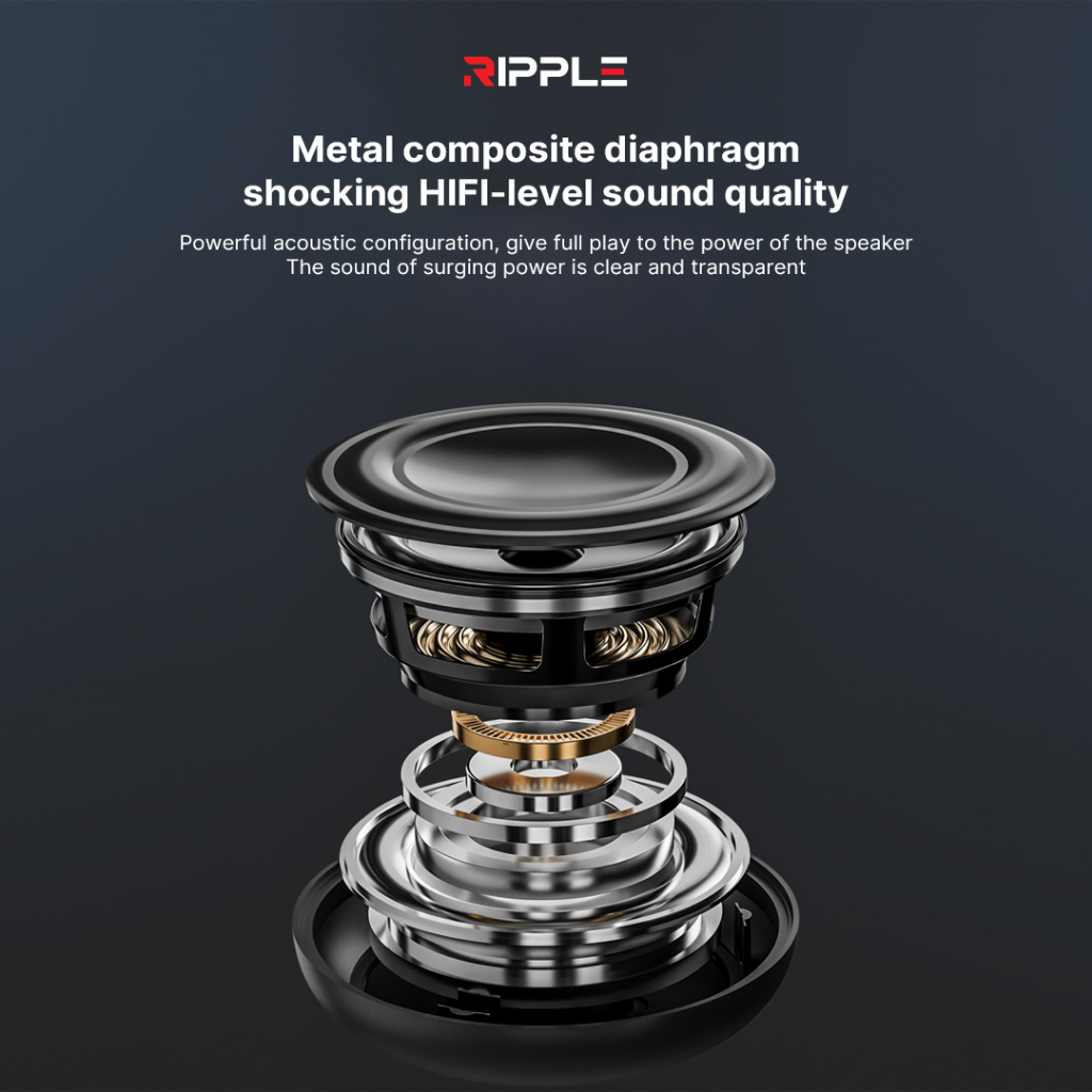 Ripple Rippods POGO Portable Bluetooth Mini Wireless Speaker