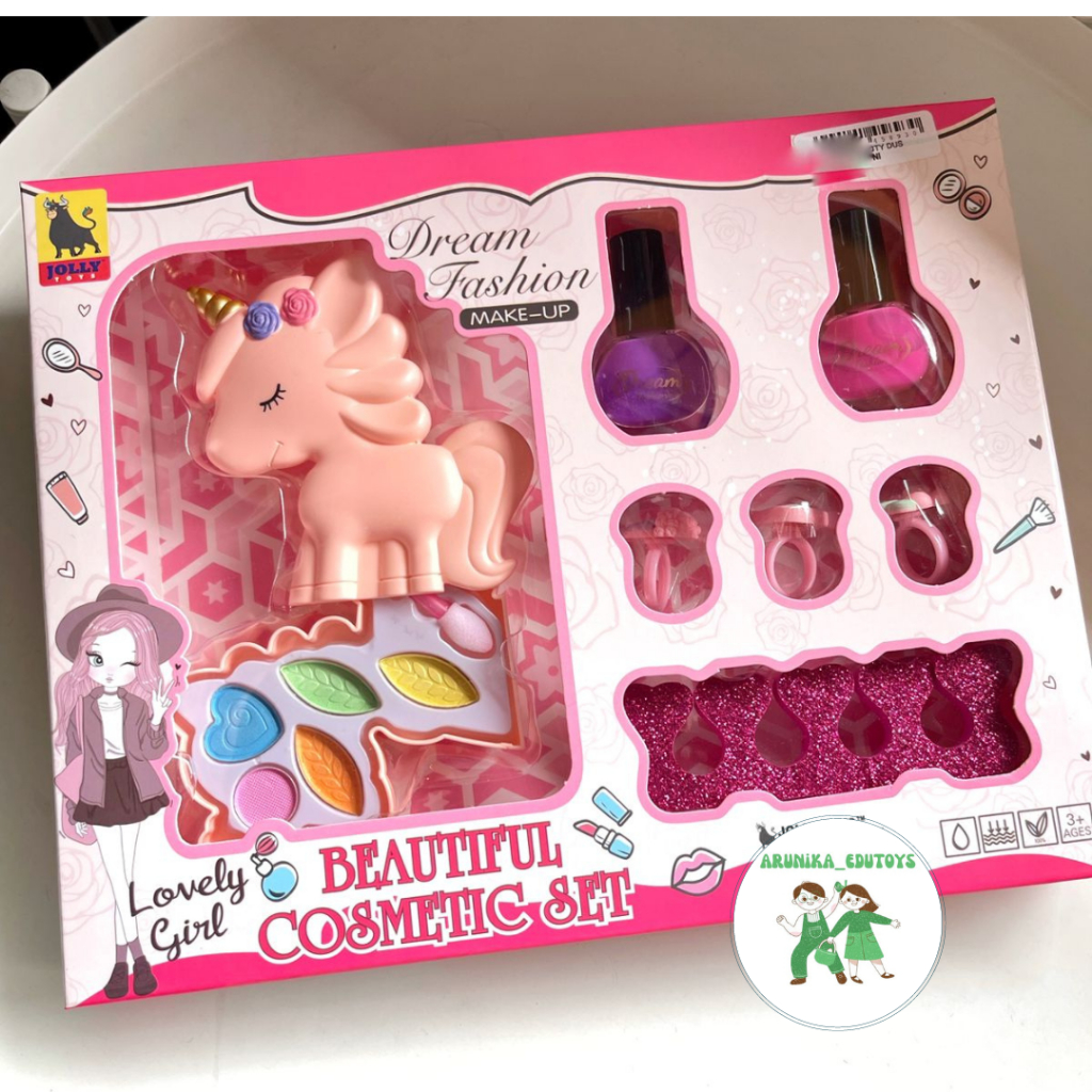 Mainan Make Up Cat Kuku Anak Perempuan Aman Kado Anak Perempuan Unicorn Rabbit Flaminggo