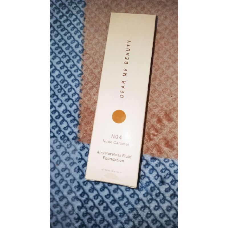 Dear Me Beauty N04 Nude Caramel Airy Poreless Fluid Foundation 30gr