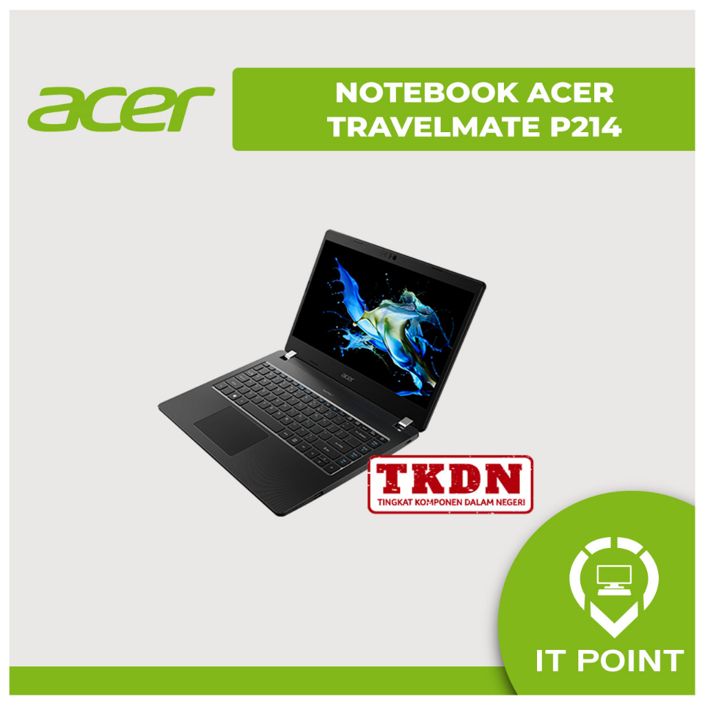 ACER TRAVELMATE P214-52 (i3-10110 4GB 256SSD INTEL UHD 14" WINDOWS 10)