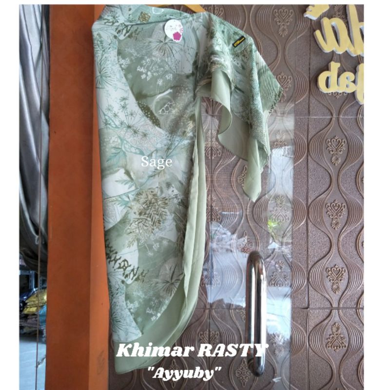 Khimar Ceruty Plisket RASTY Ori AYYUBY