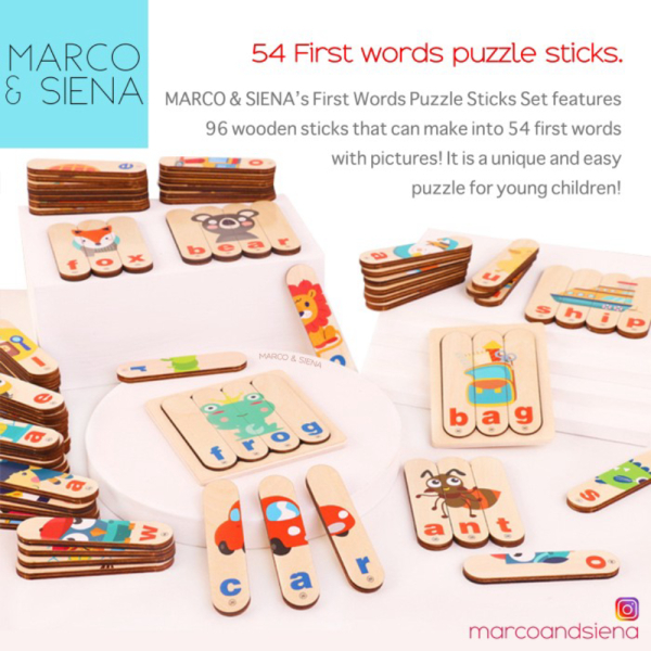 

Unik Mainan Puzzle Stik Es Krim ABC Inggris MNS First Words Puzzle Sticks Diskon