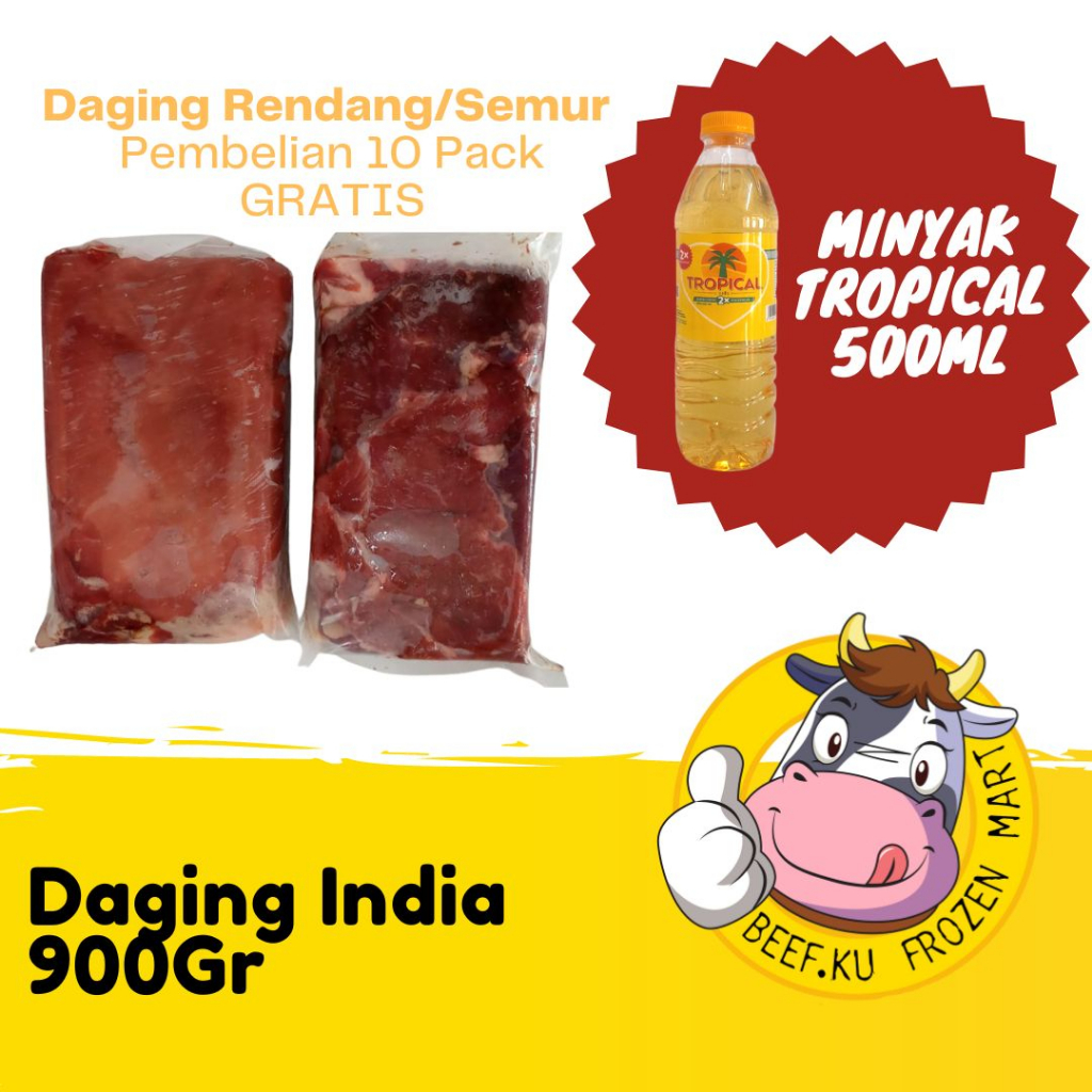 

DAGING INDIA 900GR / DAGING RENDANG / DAGING LEBARAN / DAGING SEMUR