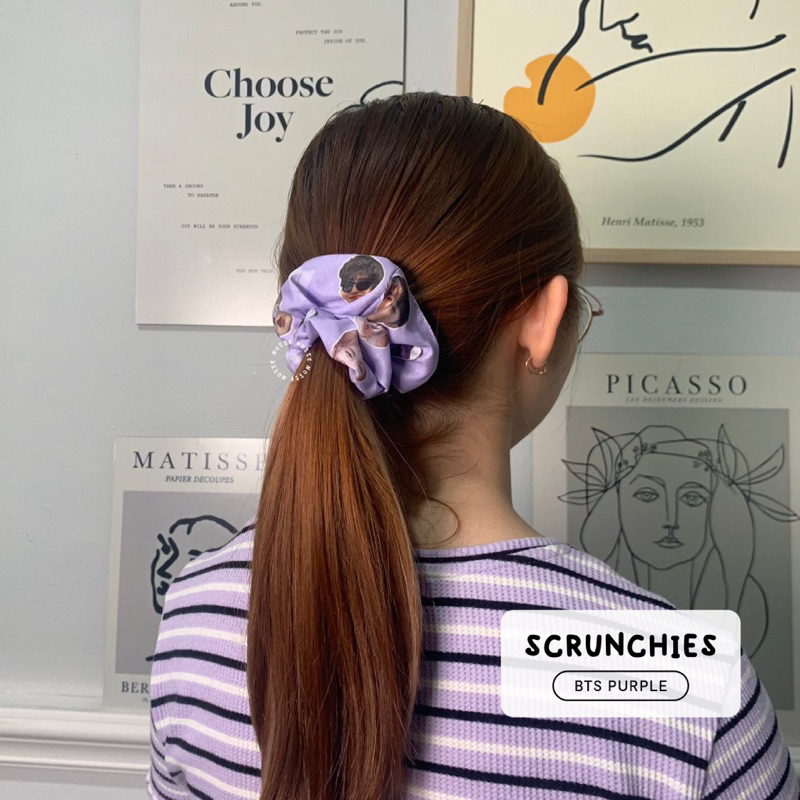 NOTTE - Scrunchies BTS / Seventeen / Brightwin Series | Ikat Rambut BTS / Brightwin