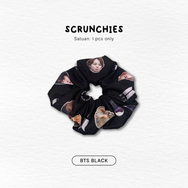 NOTTE - Scrunchies BTS / Seventeen / Brightwin Series | Ikat Rambut BTS / Brightwin