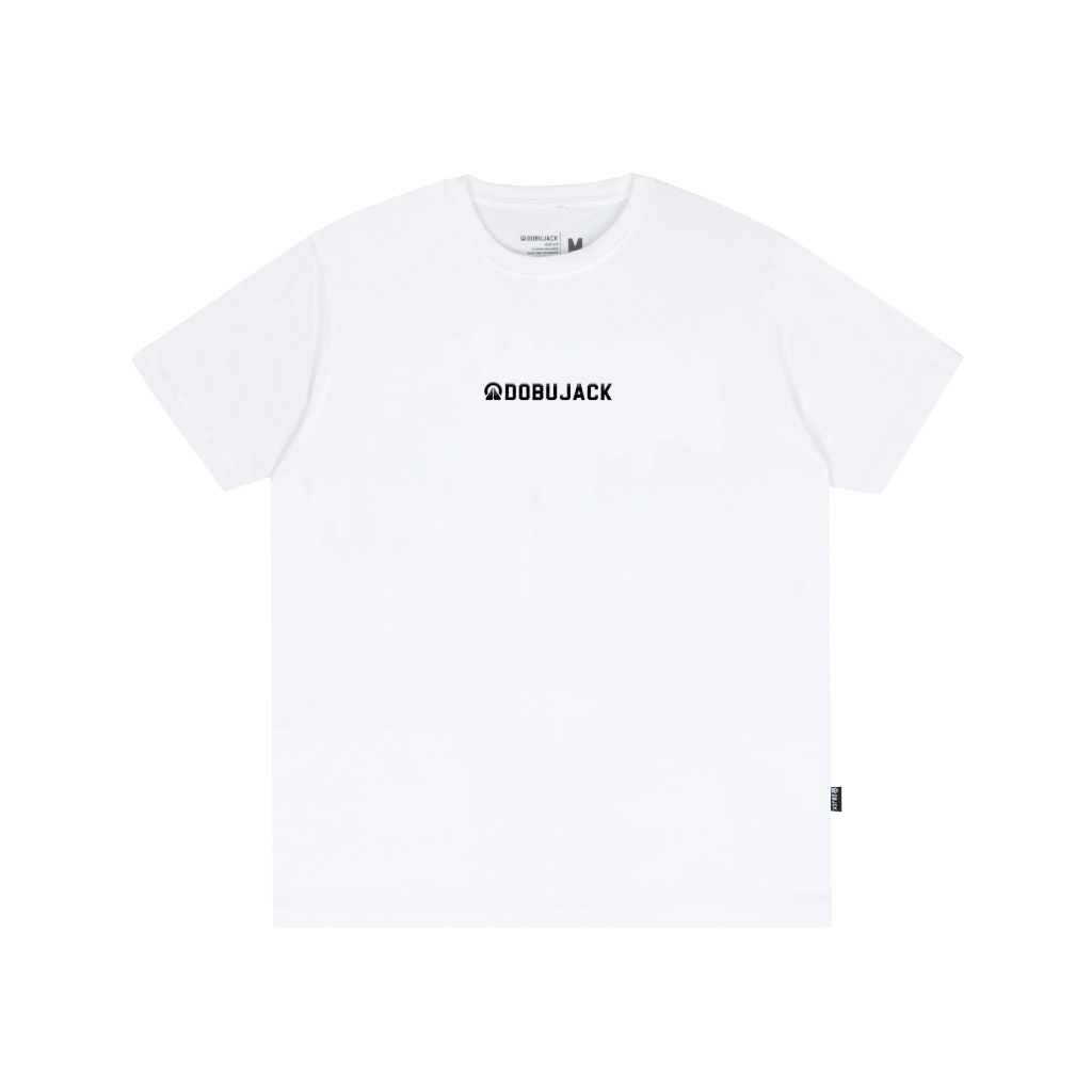 Dobujack Tshirt Little Logo Black White Tees