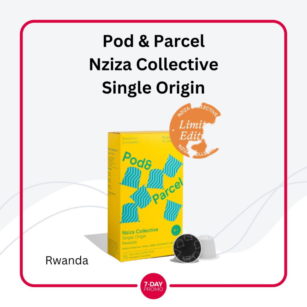 Nespresso Pod &amp; Parcel Coffee Pods Nziza Collective Single Origin