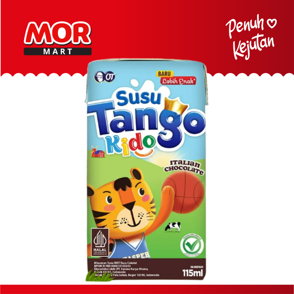 

TANGO KIDO Drink Susu UHT Sapi Segar 115 ml - Chocolate