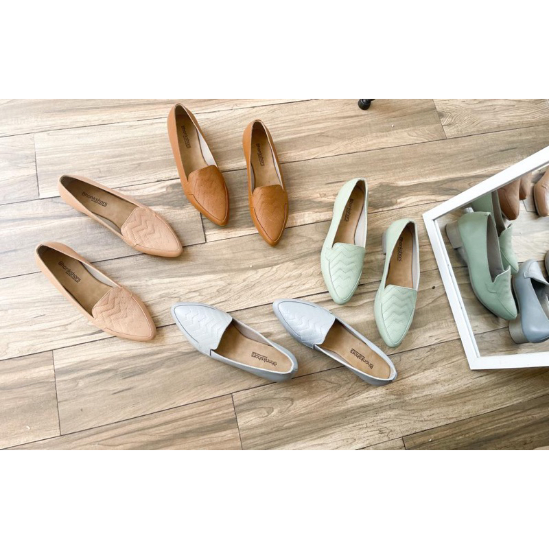 SEPATU KULIT UNTUK WANITA // SEPATU BHONKSHORS