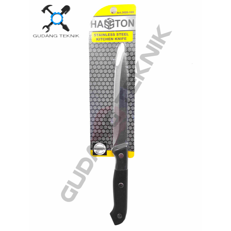 Pisau Buah Sayur Daging Bumbu Dapur 3020-105 HASSTON PROHEX / Pisau Multifungsi Serbaguna Steinless Steel 3020 105 HASSTON PROHEX