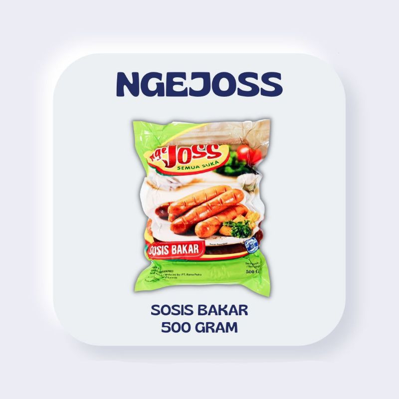 

ADDRIELLA Ngejoss Sosis Bakar Jumbo 500gr | Ngejoss/Frozenfood/Frozenfood Murah