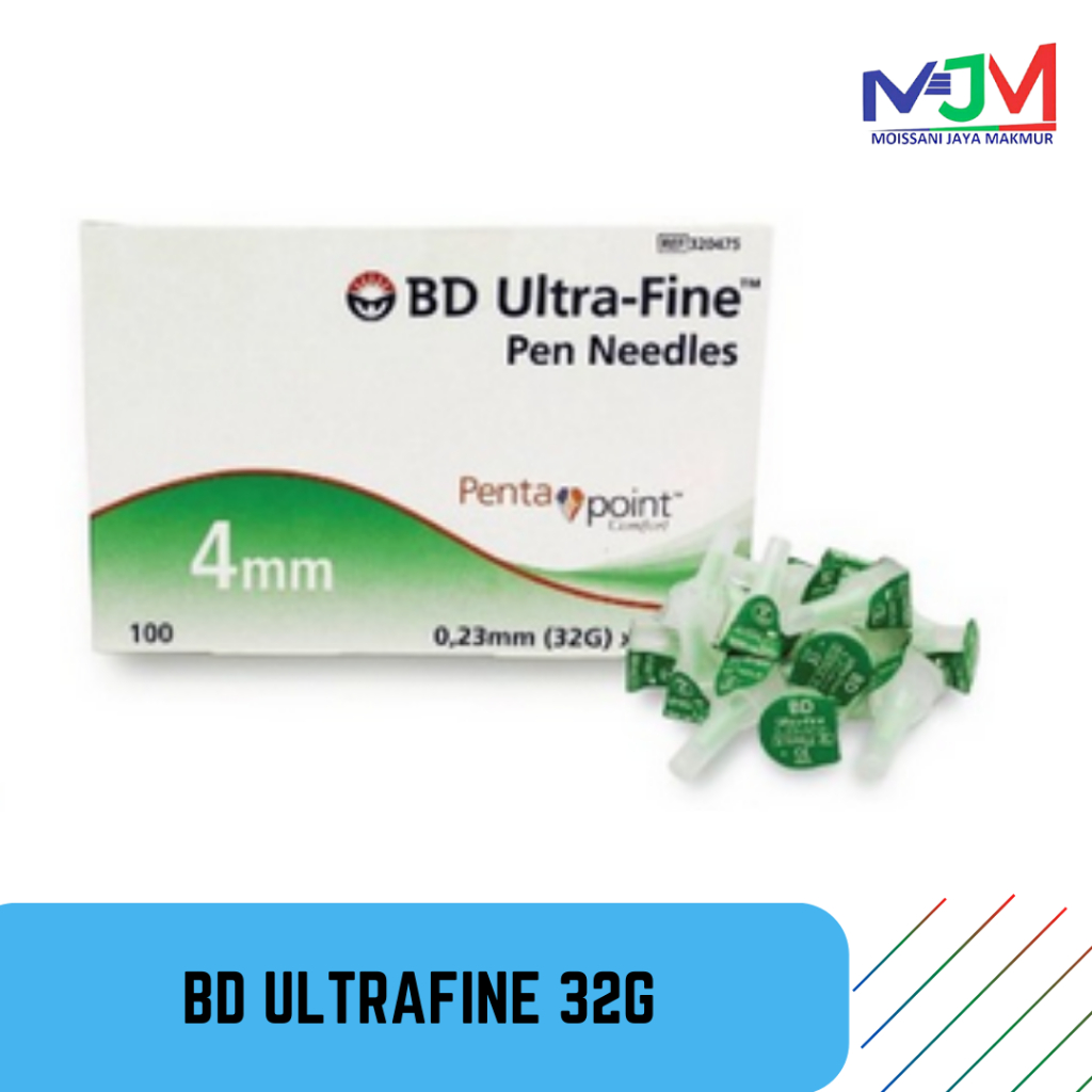 Jarum Insulin / BD Ultra-Fine / Insulin Hijau / Jarum Suntik Insulin / Insulin / Insulin BD