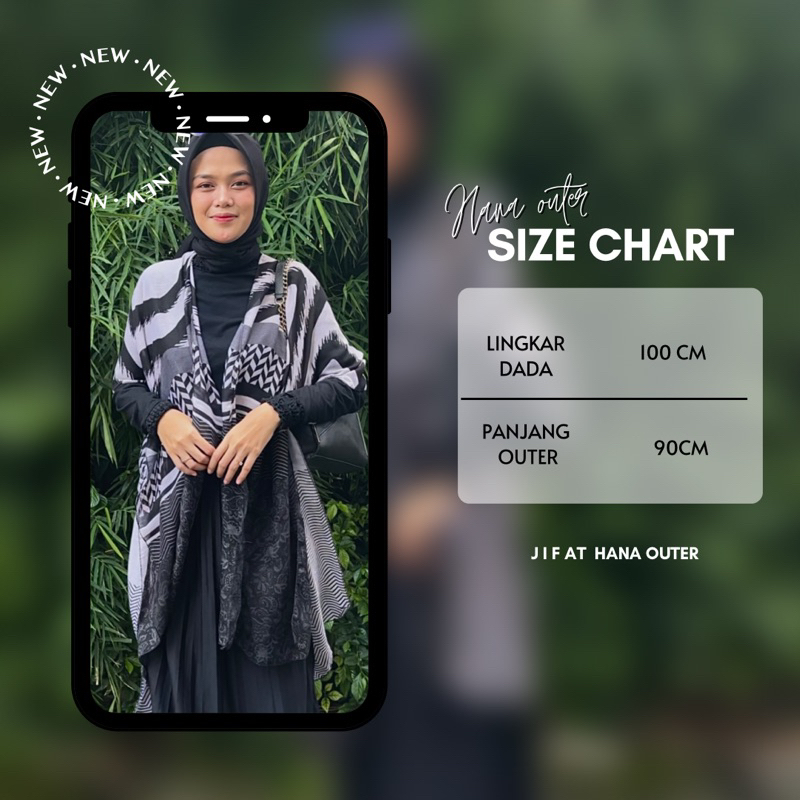 HANA LONG OUTER SCARF PREMIUM