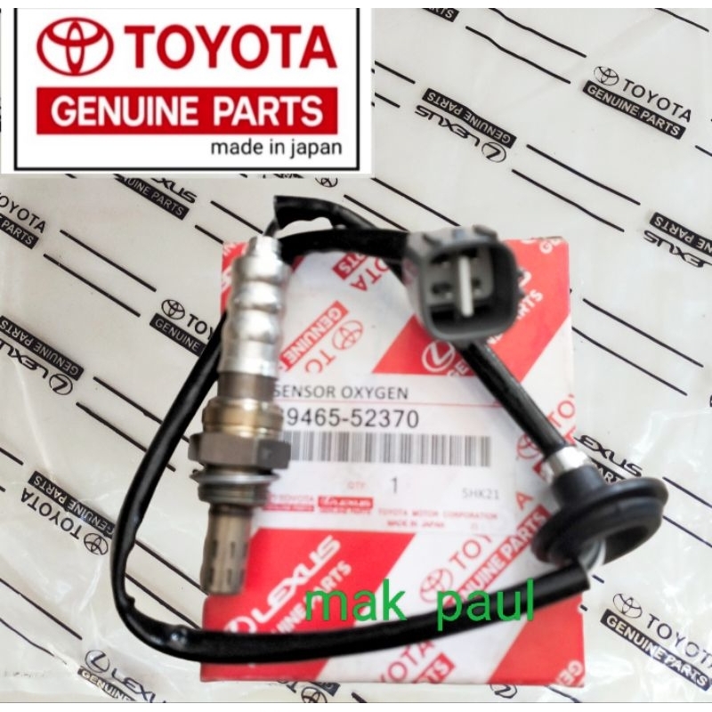 sensor oxsigen oksigen O2 belakang bawah VIOS YARIS ETIOS ORIGINAL