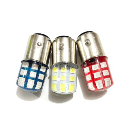 Lampu LED Stop Jelly 1157 5050 18 Mata 18smd Jelly Strobo Mobil Motor Hight Quality