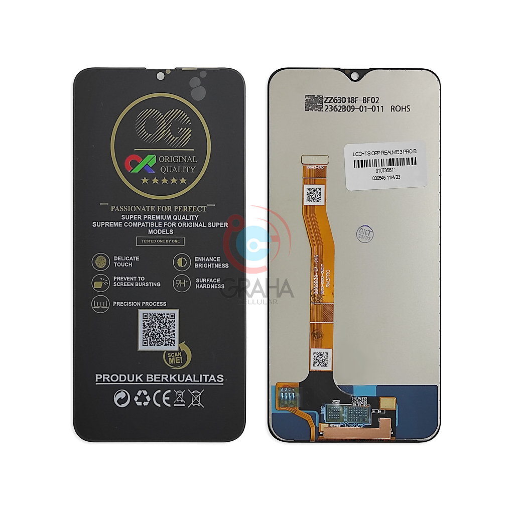 LCD REALME 3 PRO OG ORI SUPER FULLSET TOUCHSCREEN