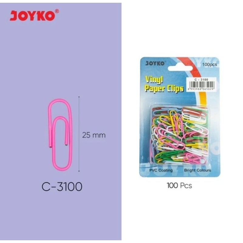 

Paper Clip Klip Penjepit Kertas Joyko C-3100 C 3100