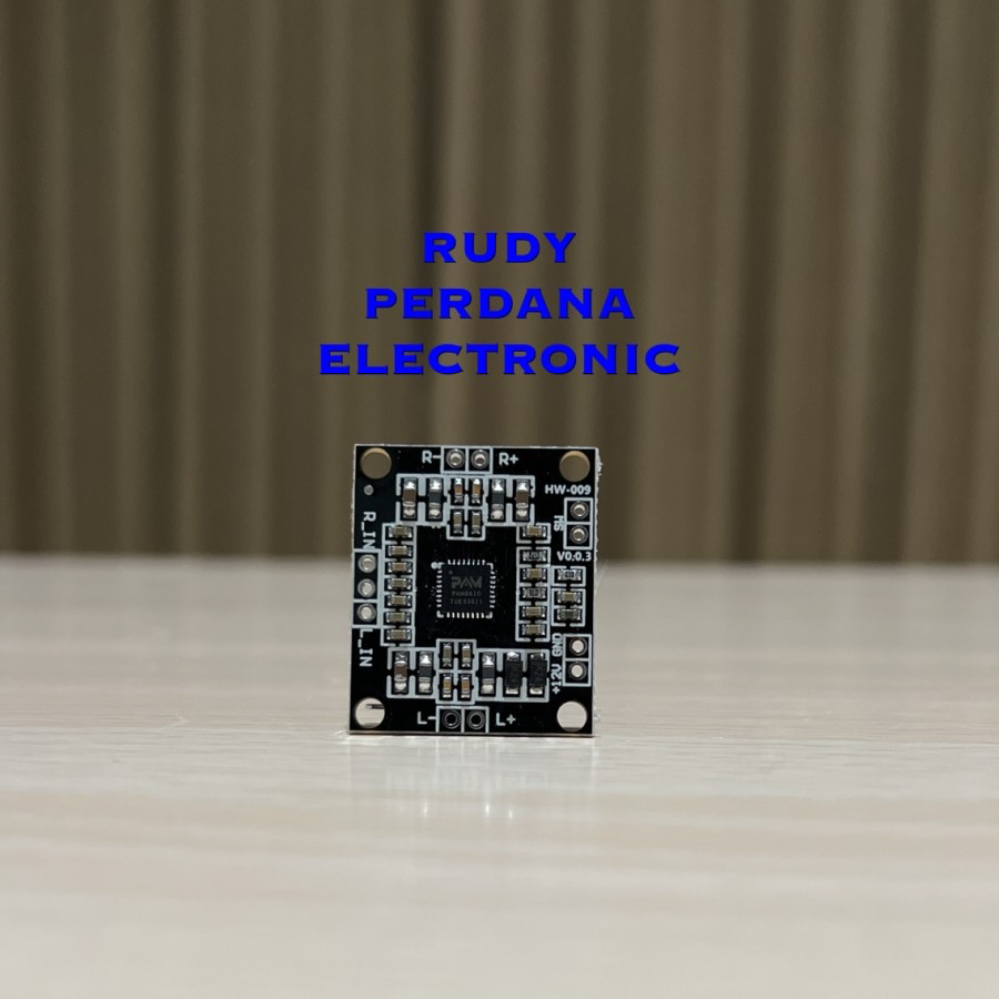 PCB MODUL DIGITAL AUDIO AMPLIFIER STEREO 2 CHANNEL 15W CLASS D PAM8610
