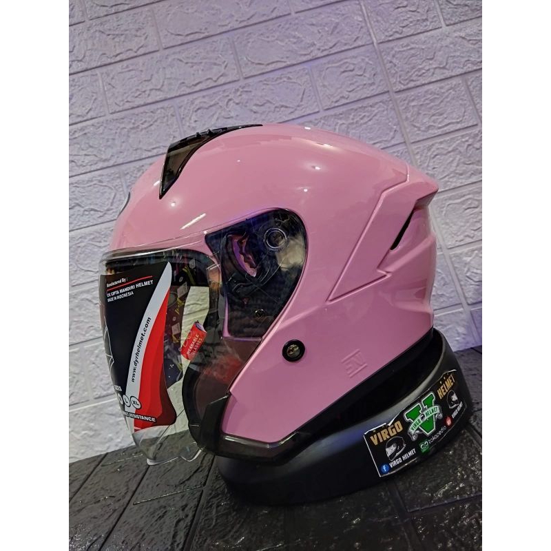 HELM DYR SUBARU SOLID PINK