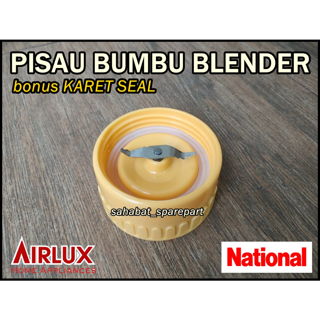 PROMO MOUNTING PISAU BUMBU BLENDER AIRLUX NAT10NAL UMUM ORIGINAL