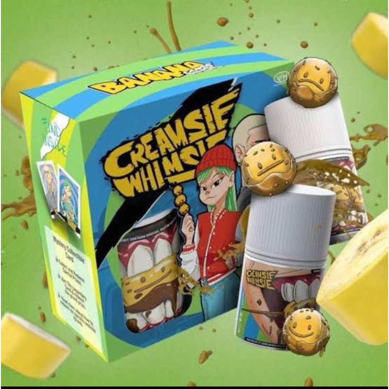 Creamsie Whimsie Banana 60ML by VEM Juice x Ivan brahim