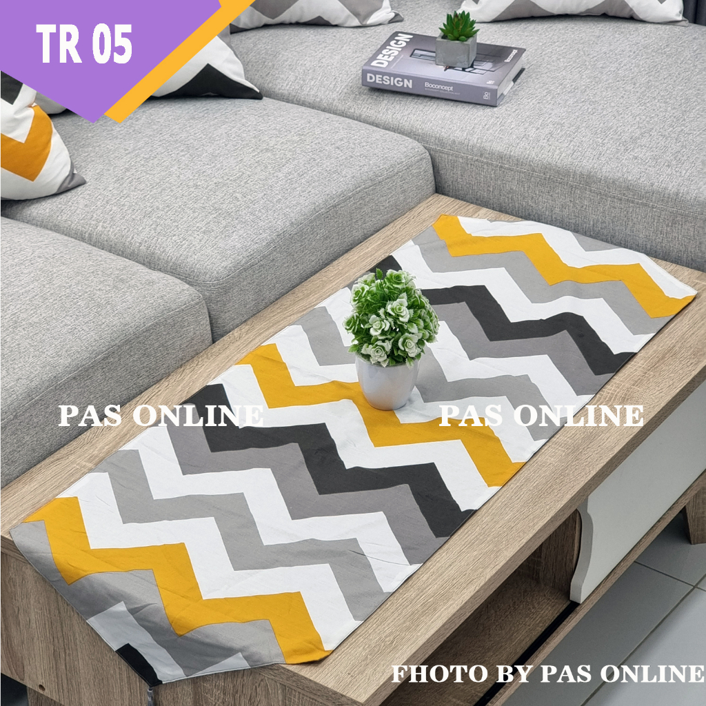 TAPLAK MEJA SOFA/MEJA TAMU 120X40 EDISI LEBARAN