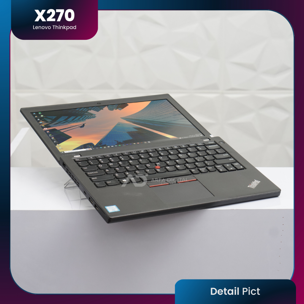 Laptop Lenovo Thinkpad X270 Core I5 Gen 6 RAM 8GB SSD 256GB Bergaransi