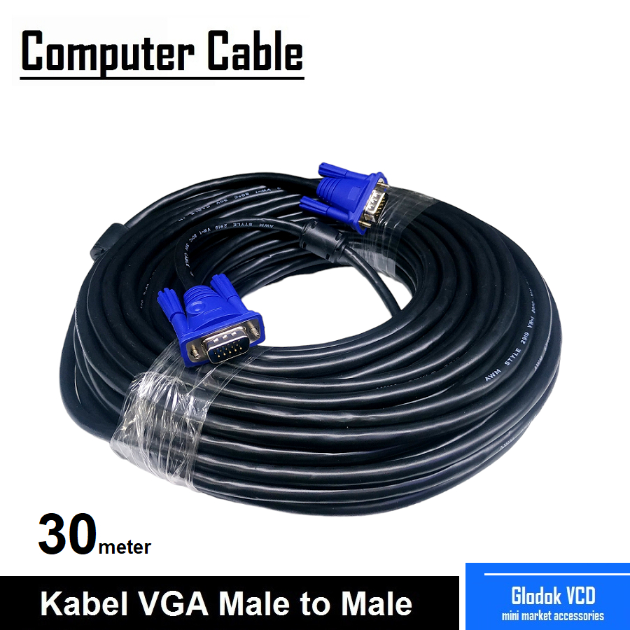 Kabel VGA Male to Male 30M