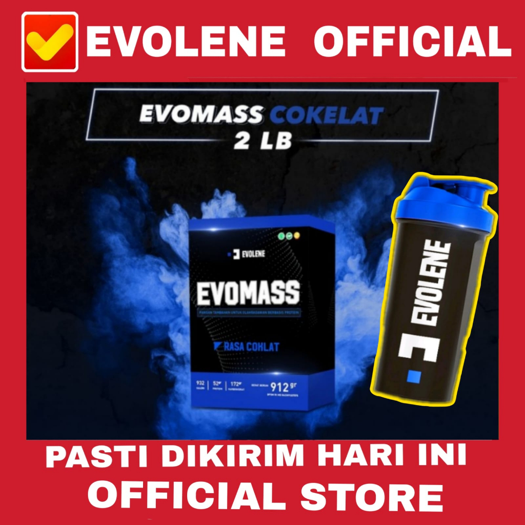 Evolene Evo Mass Evomass Gainer 2 lbs 2lbs 912 Gram Original