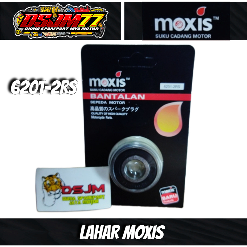 BEARING 6201 2RS LAHER 6201 2RS LAHER RODA DEPAN BEAT KARISMA SUPRA X 125 VARIO SCOOPY REVO ABS MOXI