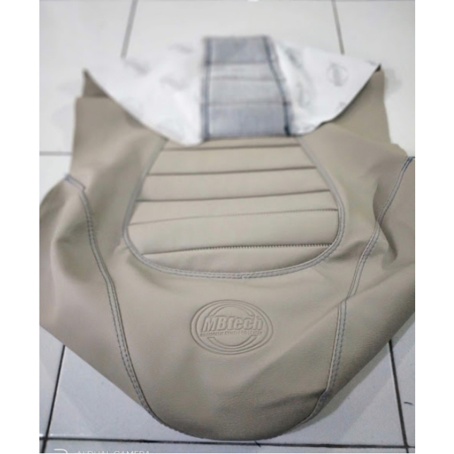 Kulit Jok Motor NMAX model JAPs merek Mbtech/ Bungkus motor yamaha Nmax model garis samping merek mb