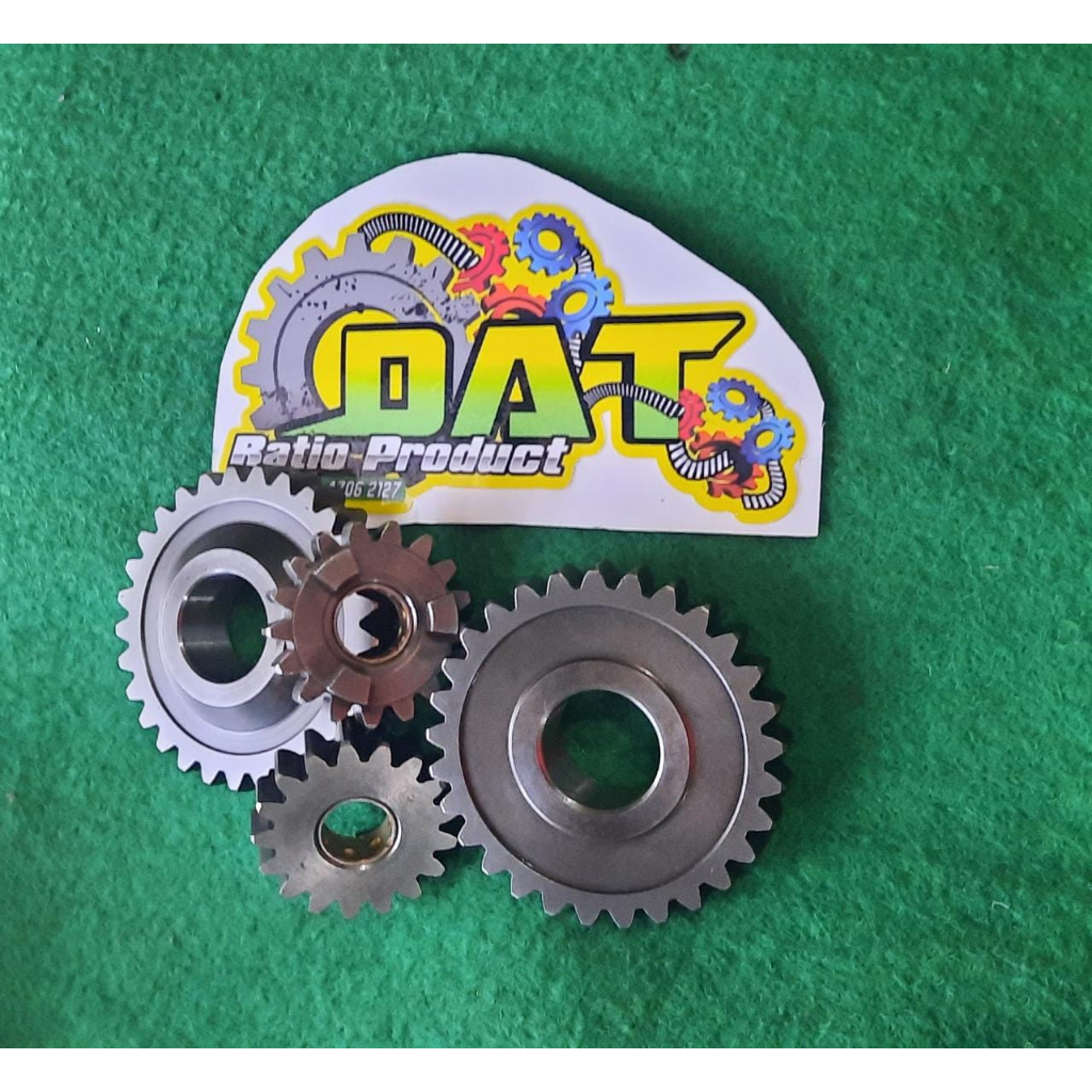 Rasio Fizr gigi 2 17-28 (29 atau 30)