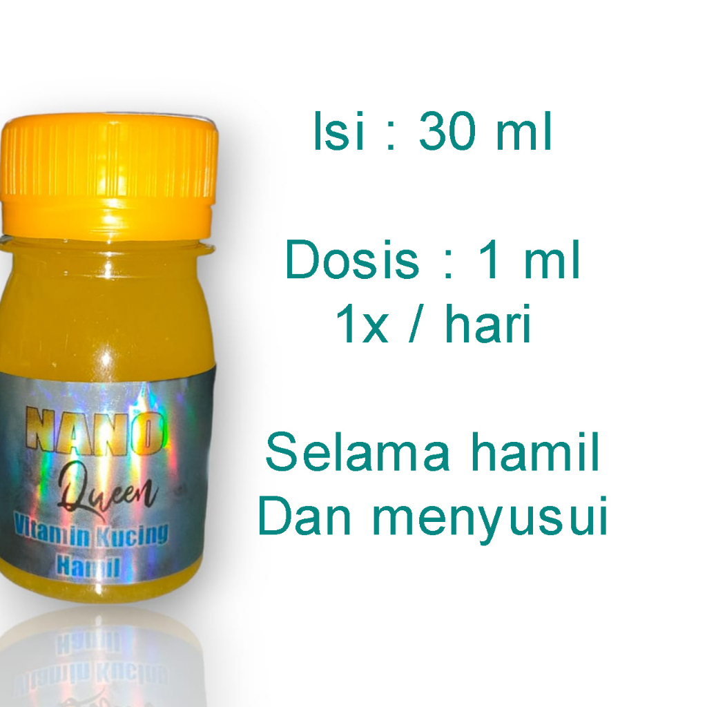 NANO QUEEN Vitamin Kucing Hamil Dan Menyusui