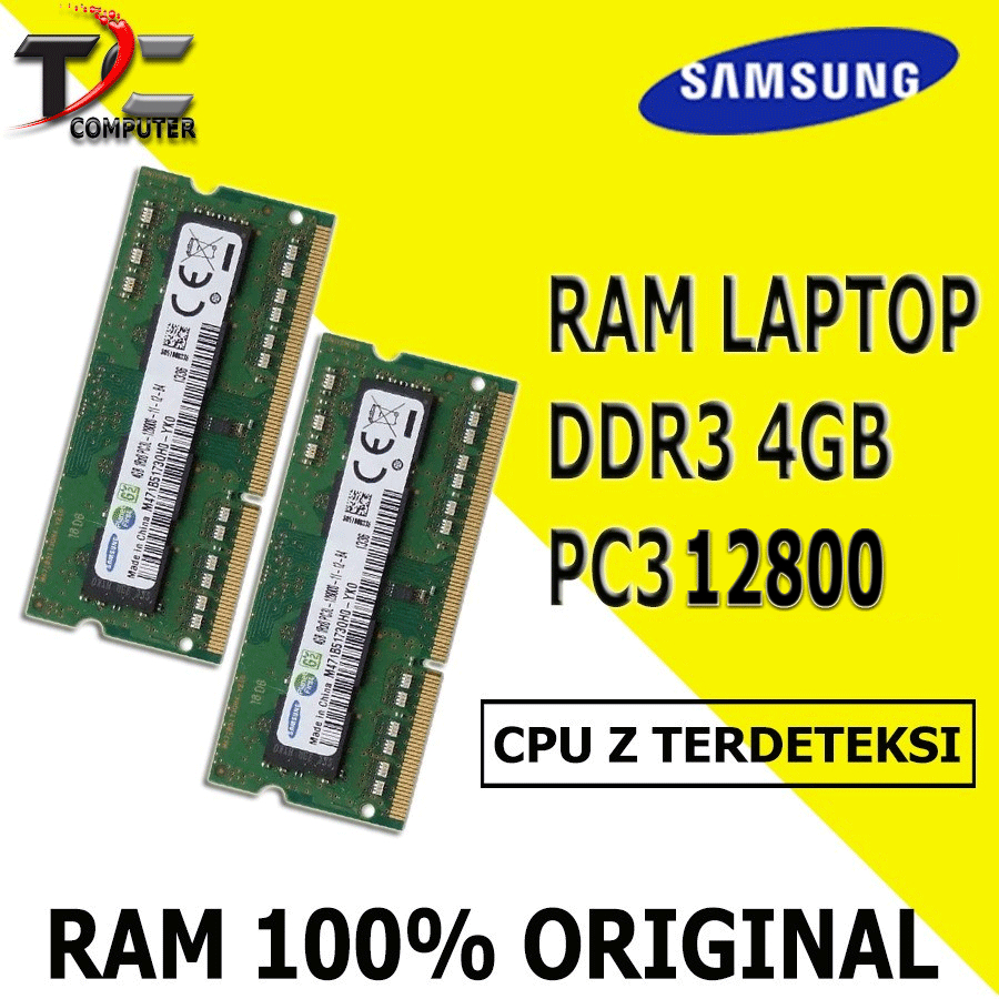 RAM laptop / SODIMM DDR3 4GB PC3-12800