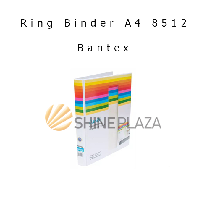 

Ordner Bantex A4 Insert Ring Binder 2 Ring 20mm 8512