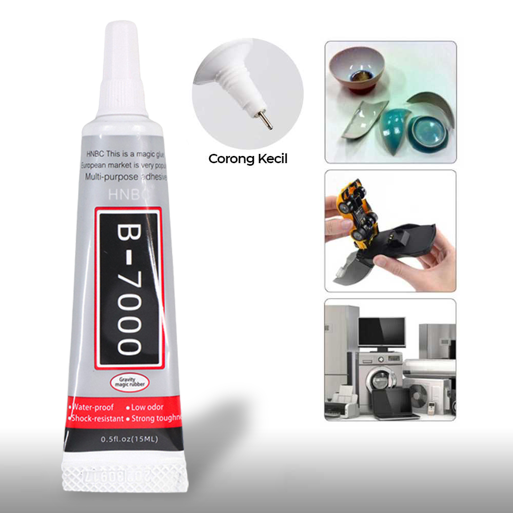 

Lem Serbaguna keperluan rumah tangga15 ML - B-7000