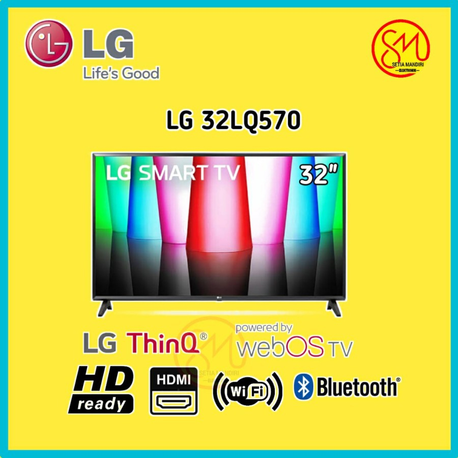 LG 32LQ570 Smart TV LED 32 Inch HD HDR 10 Digital WiFi 32LQ570BPSA 32LR650 32LR650BPSA 32LQ630