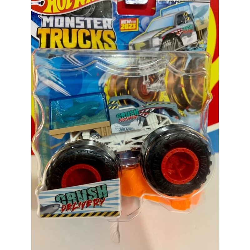 MONSTER TRUCKS CRUSH DELIVERY TERBARU 2023 LOT F ORIGINAL 100% DARI MATTEL