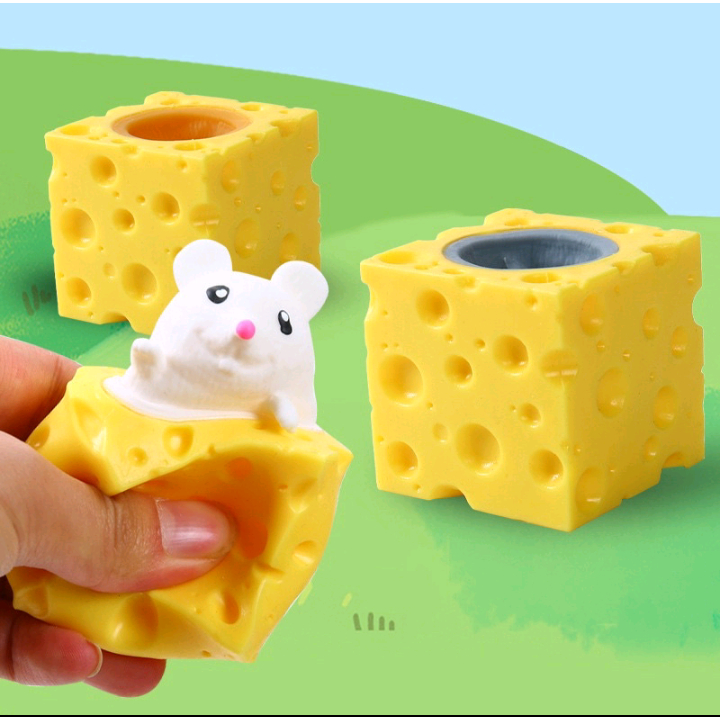 Grosir!!!Squishy Tikus Pencet Animal In Cup Lusinan Isi 12 Pcs Murah