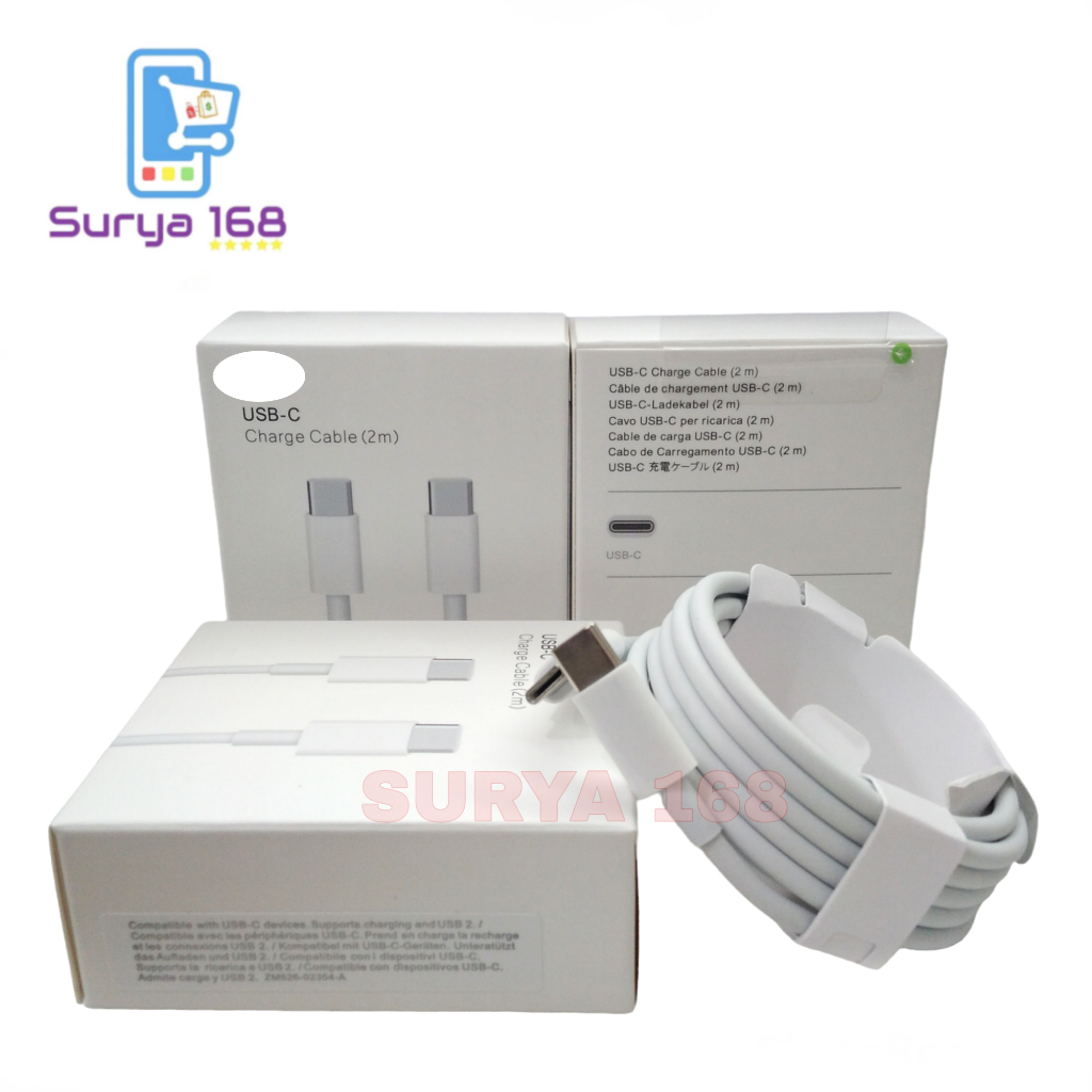 KABEL DATA FAST CHARGING CABLE USB C 2 METER