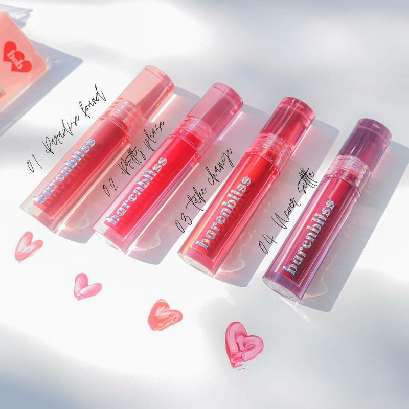 QEILA - LIP TINT BY BNB | BARENBLISS PEACH MAKES PERFECT LIP TINT | ORI